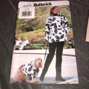 Butterick 6275 Matching Dog and Owner Outfit Pattern